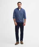 Barbour Mens Whitfield Half Zip in Navy