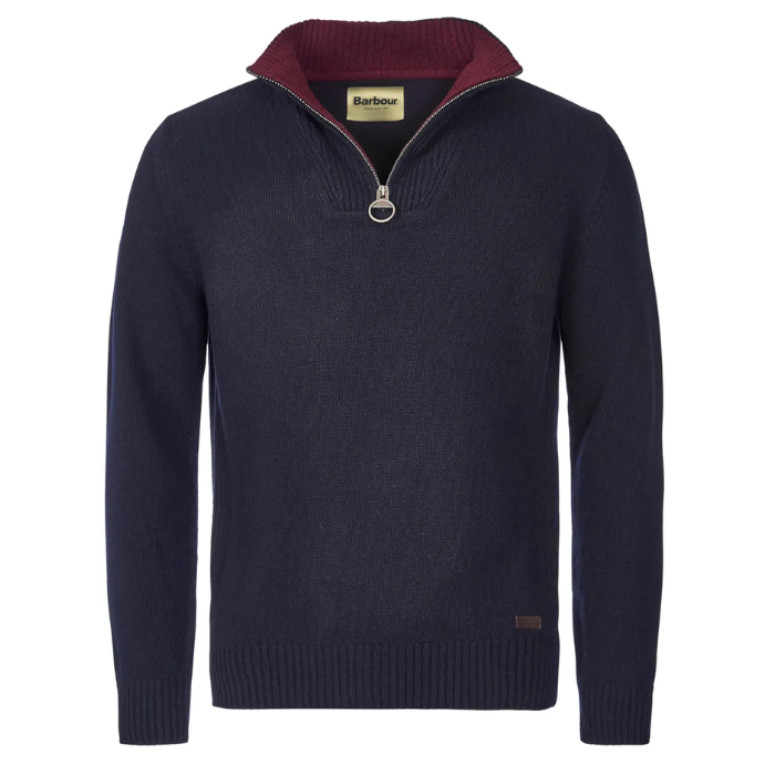 Barbour Nelson Essential Half Zip Jumper