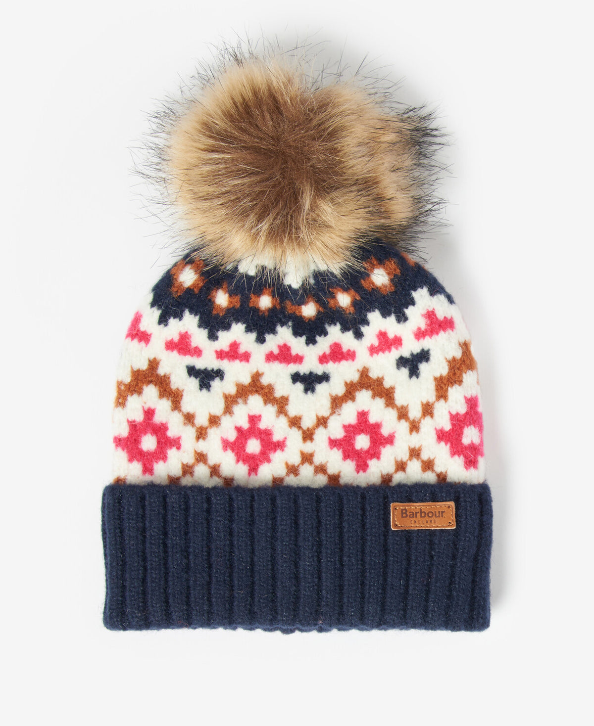 Barbour Girls Claudia Fairisle Beanie