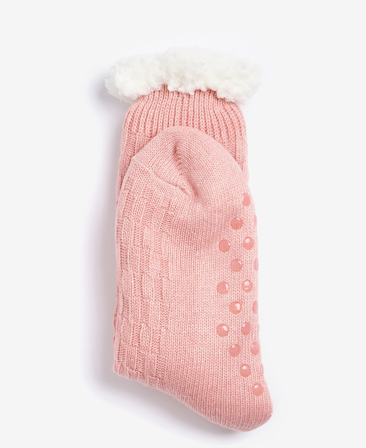 Barbour Ladies Cable Knit Lounge Socks