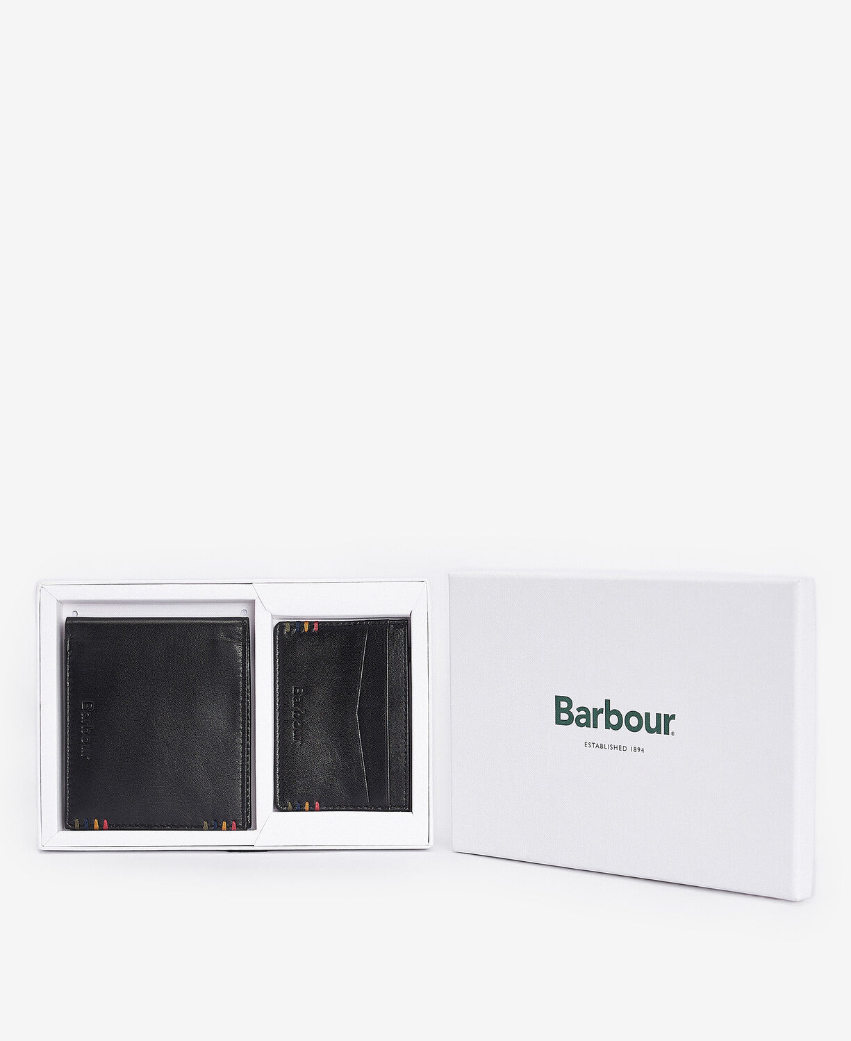 Barbour Mens Cairnwell Wallet & Cardholder Gift Set
