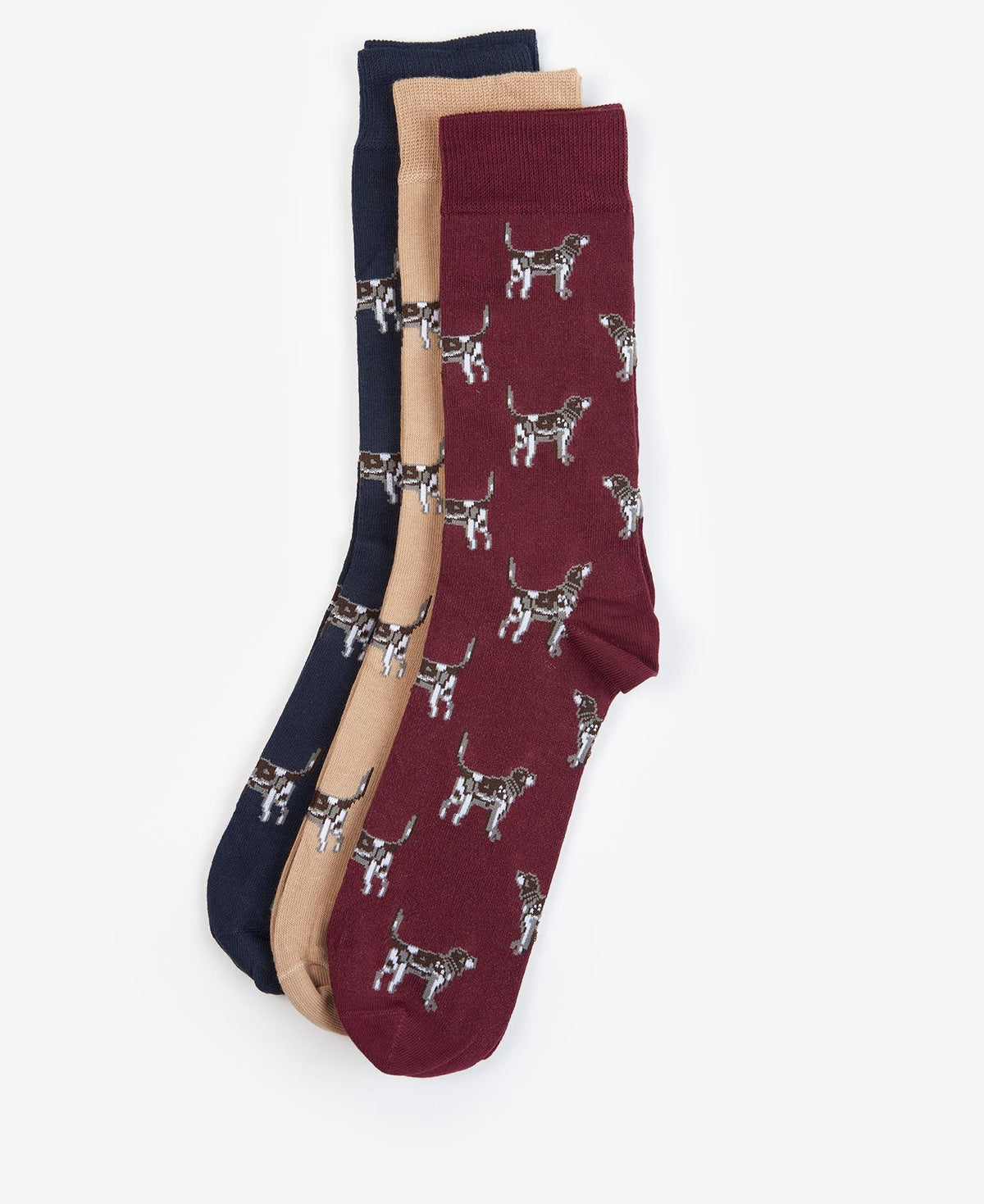 Barbour Mens Pointer Dog Socks Gift Set
