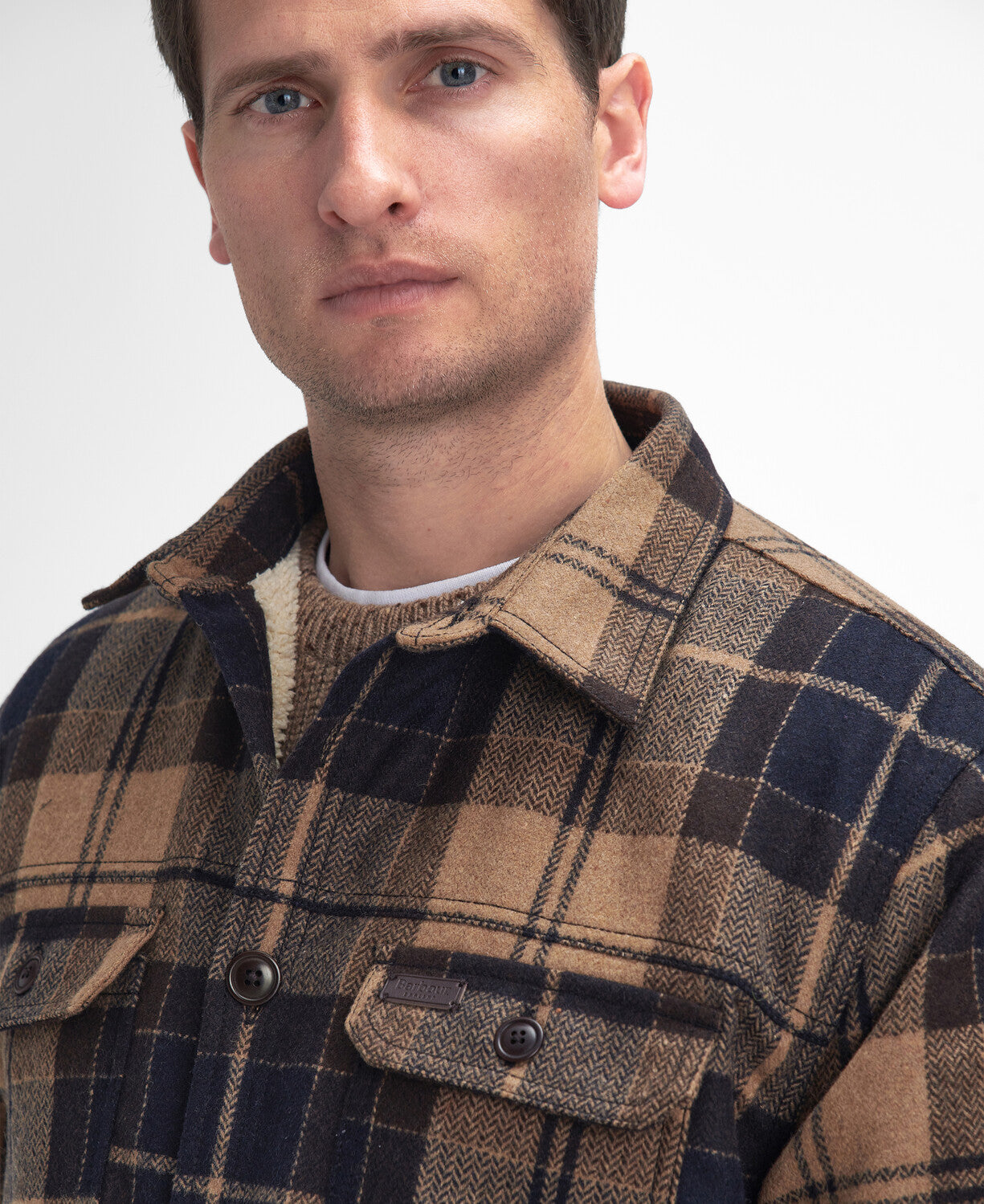 Barbour Mens Wilberry Overshirt