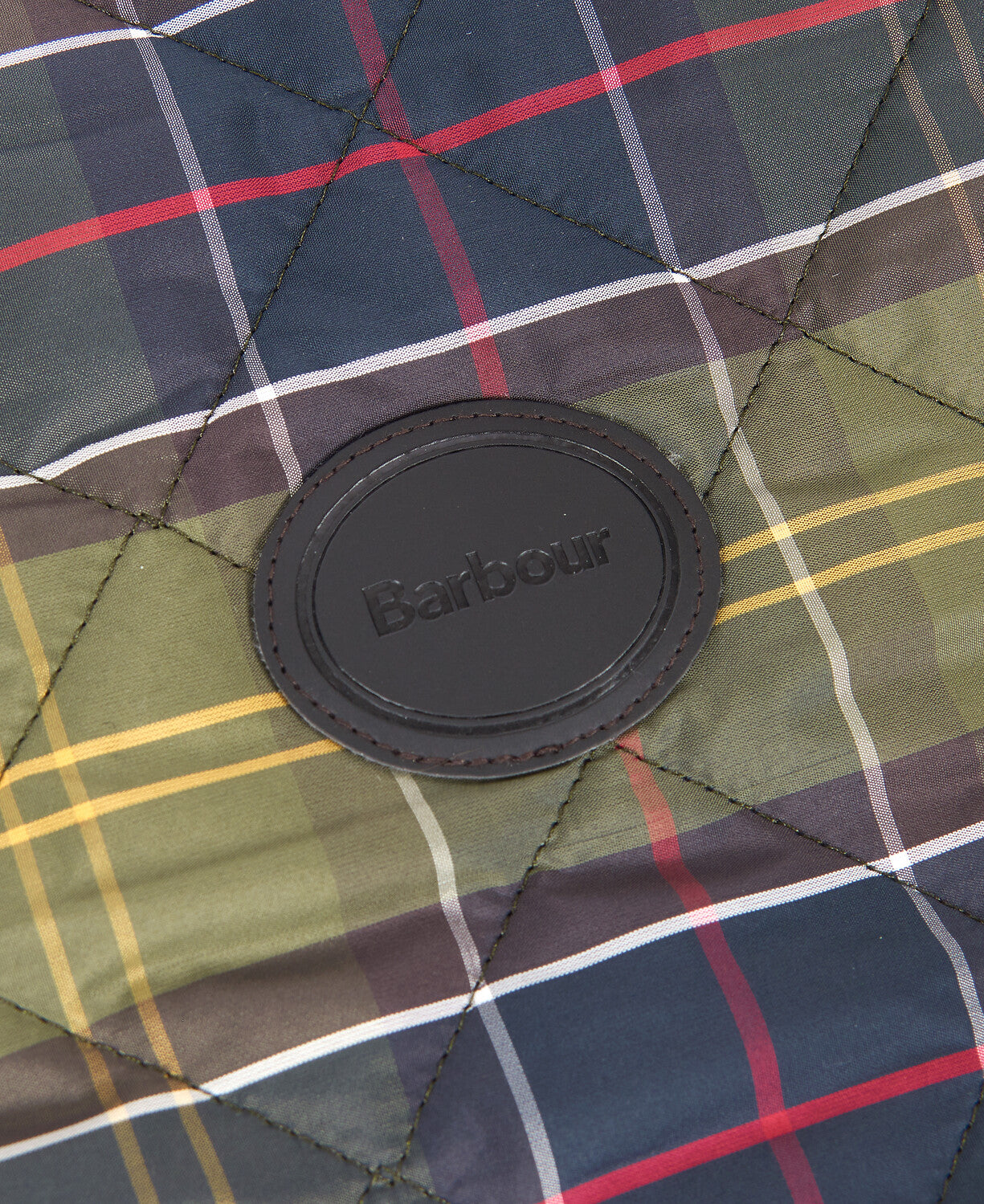 Barbour Tartan Dog Coat