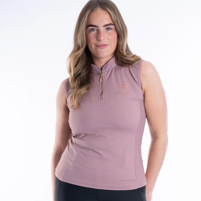 Blackfort Equestrian Mesh Sleeveless Baselayer in Mink