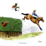 Bryn Parry 'The High Jump' Greeting Card