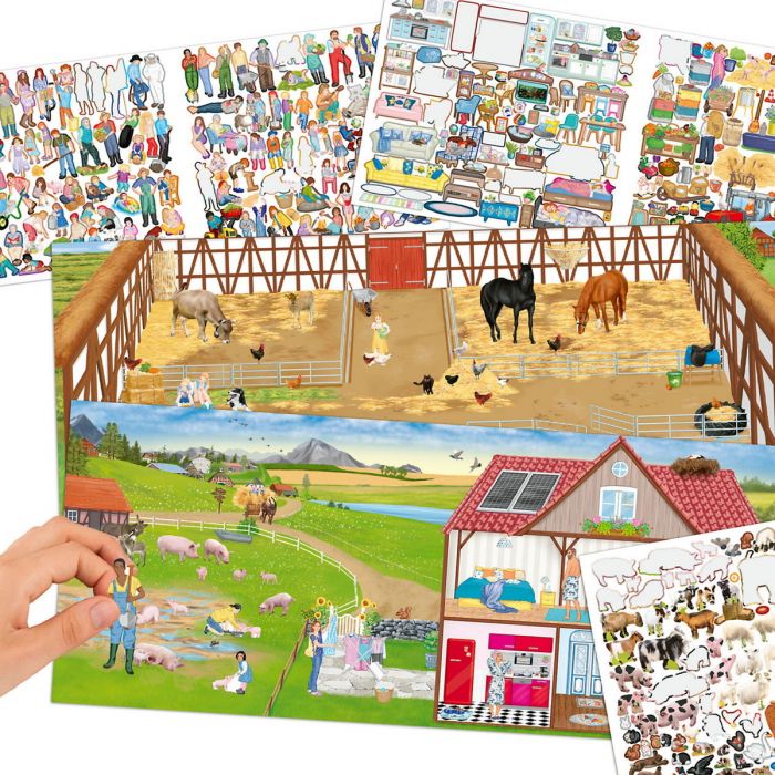 Create Your Farm Colouring Book