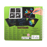 Dino World Mini Magic-Scratch Book