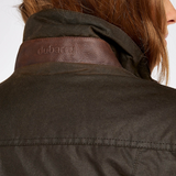 Dubarry Ladies Mountrath Waxed Jacket in Olive