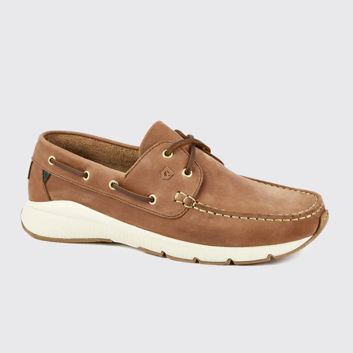 Dubarry Mens Dungarvan Deck Shoe in Chestnut