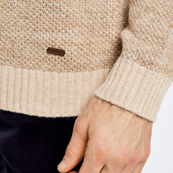 Dubarry Mens Killimor Sweater in Oat
