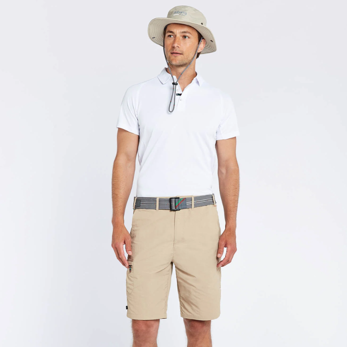 Dubarry Mens Menton Polo Shirt in White | Eland Lodge