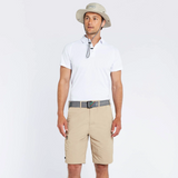 Dubarry Mens Menton Polo Shirt in White | Eland Lodge