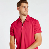 Dubarry Men's Menton Polo in Red | Eland Lodge