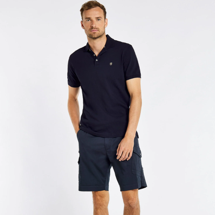 Dubarry Men's Quinlan Polo Shirt in Navy | Eland Lodge