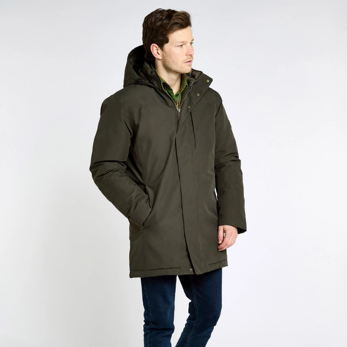 Dubarry Men's Swiftheath Coat in Olive