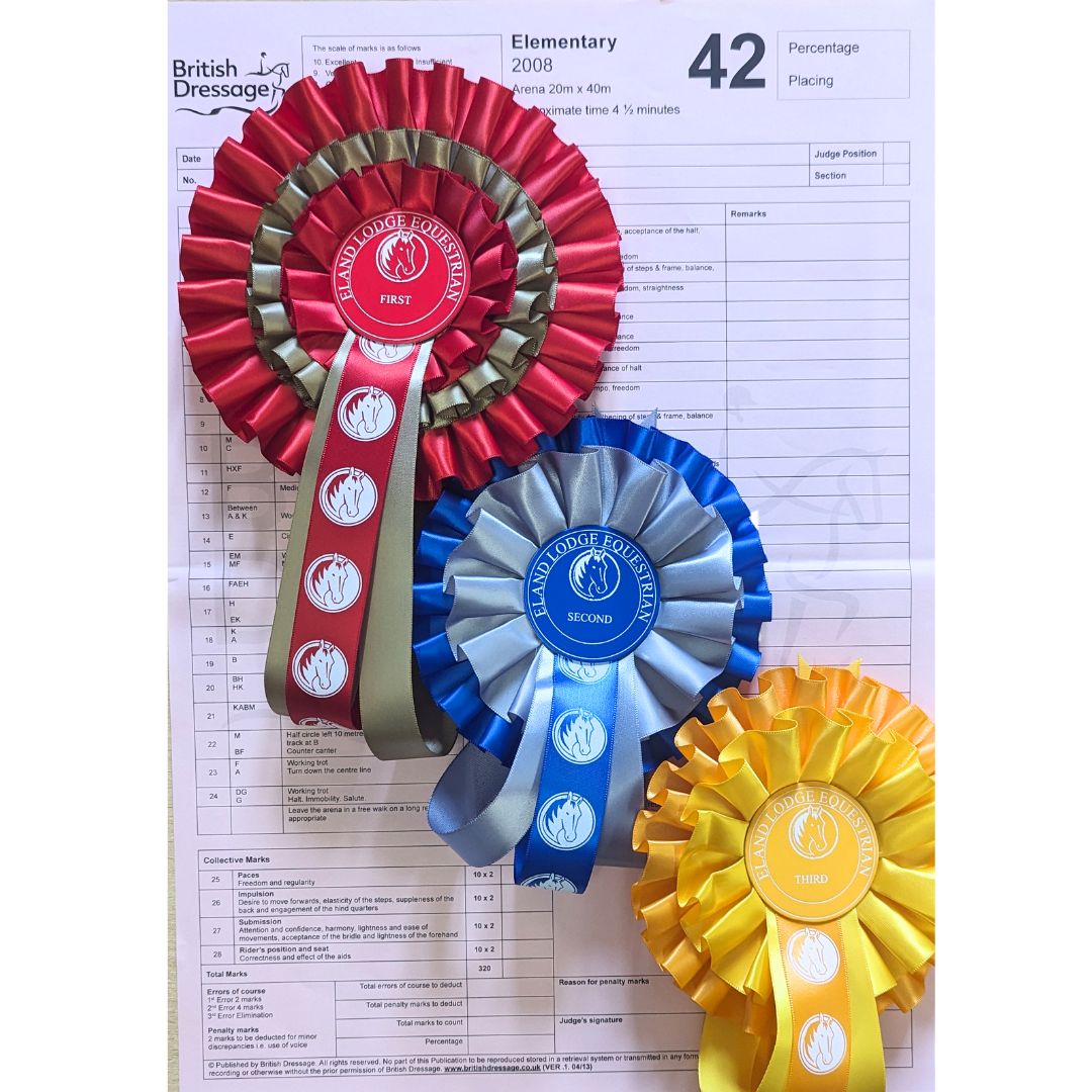 Eland Lodge Dressage Sheet/Rosette