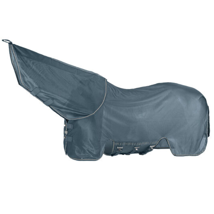 Eskadron Classic Sports Detachable Neck Fly Rug in Steel Blue