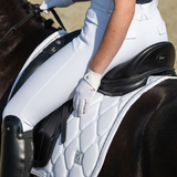 Eskadron Classic Sports Softshell Crystal Saddle Pad in White