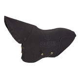 Black horse rug with 'Eskadron' branding on a white background