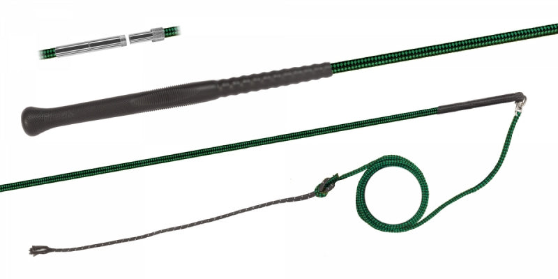 FLECK Ergo-Grip 2-PIECE screwable Lunging Whip