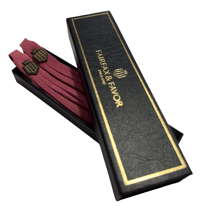 Fairfax & Favor Suede Boot Tassels