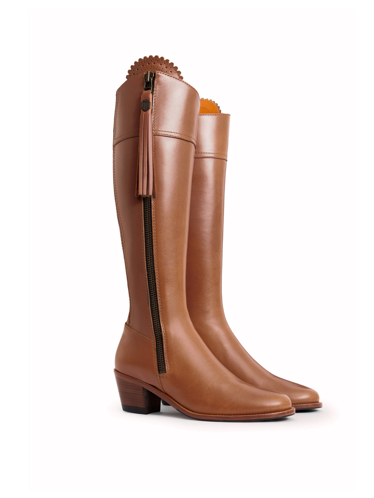 Fairfax & Favor Ladies Regina Heeled Leather Boots