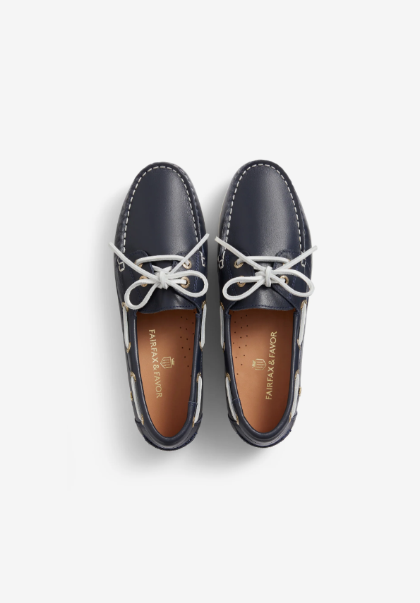 Fairfax & Favor Ladies Leather Salcombe Deck Shoe