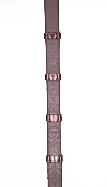 Henry James Saddlery Xtreme Eventer Hybrid Rubber Reins with Stoppers