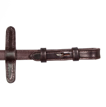 Henry James Saddlery Xtreme Eventer Hybrid Rubber Reins with Stoppers