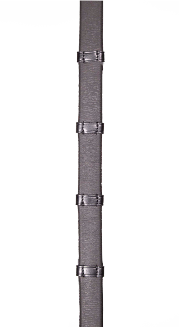 Henry James Saddlery Xtreme Eventer Hybrid Rubber Reins with Stoppers