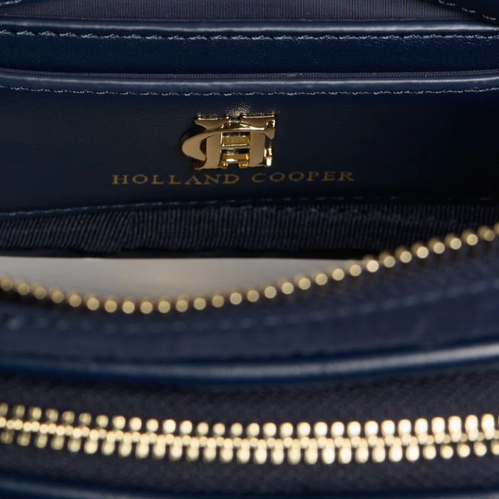 Holland Cooper Burghley Belt Bag in Ink Navy