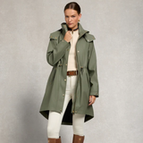 Holland Cooper Chartwell Rain Parka in Sage
