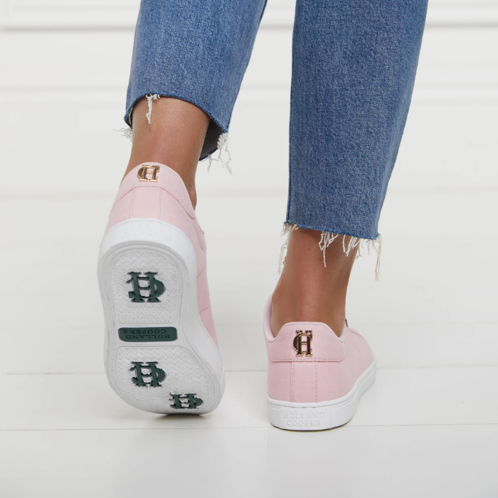 Holland Cooper Chelsea Court Trainer in Soft Pink | Eland Lodge