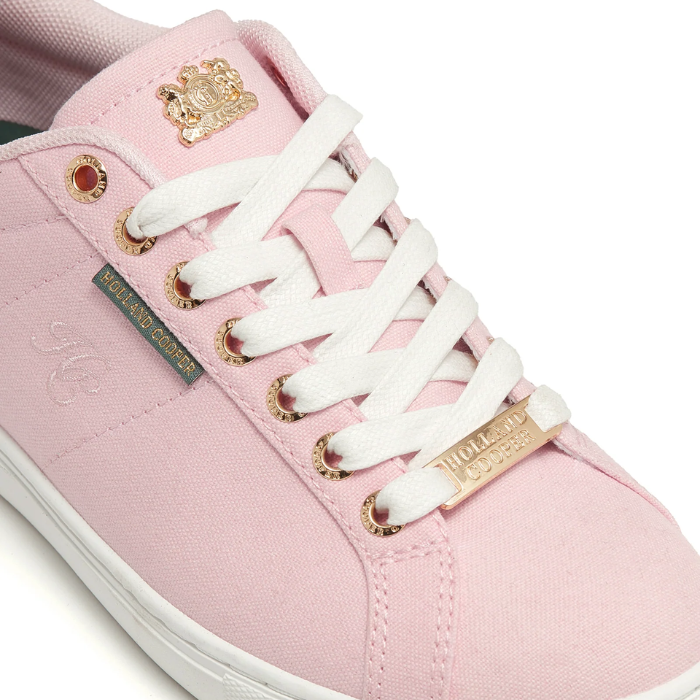 Holland Cooper Chelsea Court Trainer in Soft Pink | Eland Lodge
