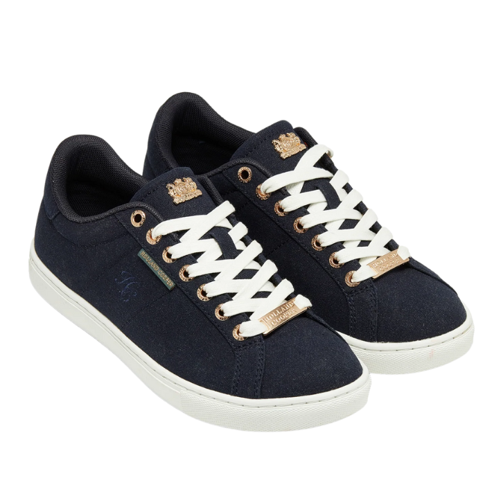 Holland Cooper Chelsea Court Trainer in Ink Navy