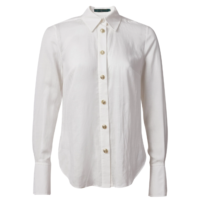 Holland Cooper Ladies Classic Shirt in White