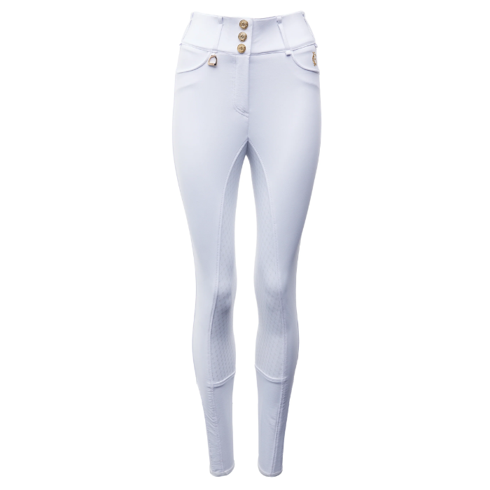 Holland Cooper Ladies Competition Breeches in Optic White