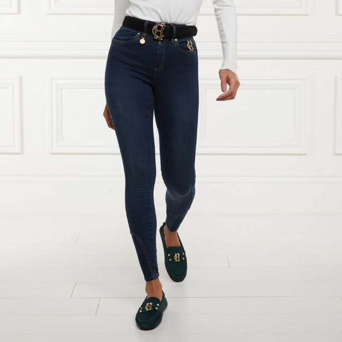 Holland Cooper Ladies Jodhpur Jeans in Deep Indigo