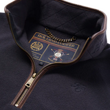 Quarter zip fleece with Holland Cooper inside labelling