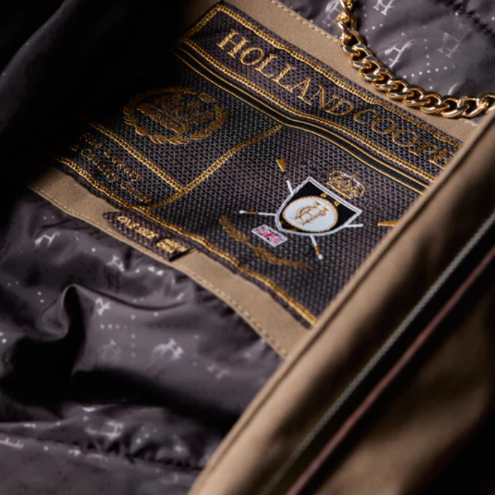 Holland Cooper One-Size Lightweight Waterproof Coat in Mink