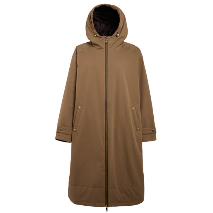 Holland Cooper One-Size Lightweight Waterproof Coat in Mink