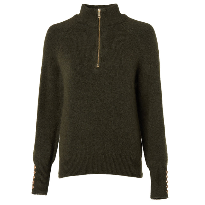 Holland Cooper Tori Knit in Forest Green