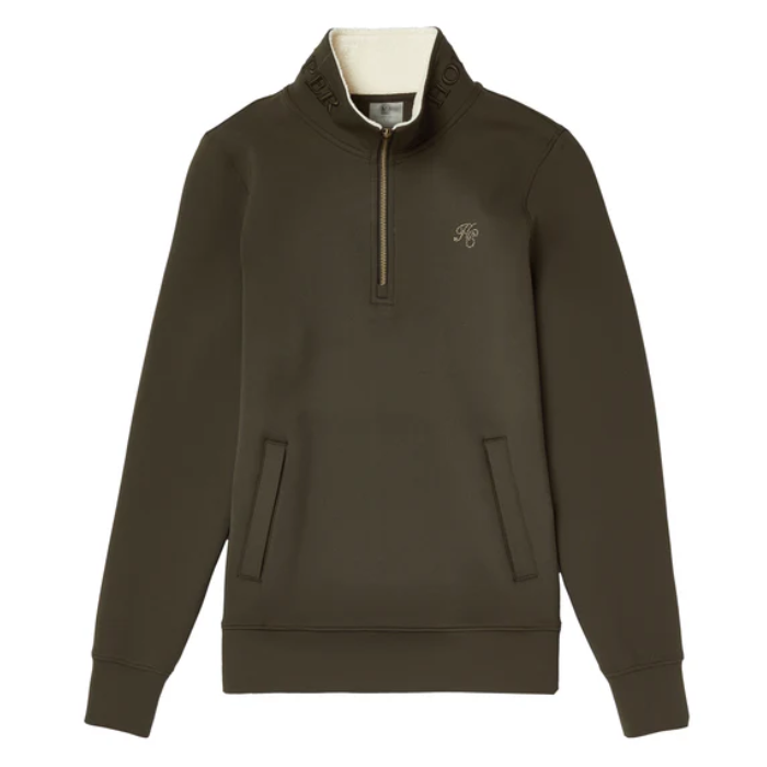 Holland Cooper Training Henley in Dark Olive