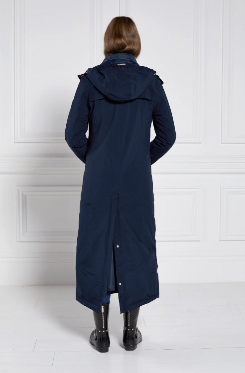 Holland Cooper Ladies Longline Training Coat in Ink Navy