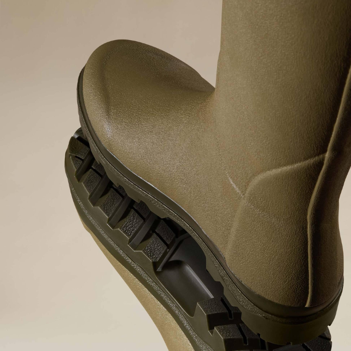 Le Chameau Ladies Vierzon Jersey Lined Wellingtons in Iconic Green 