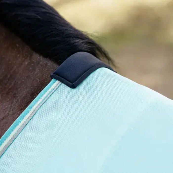 Wither Pad on LeMieux Arika Armour-Tek Fly Rug in Aqua