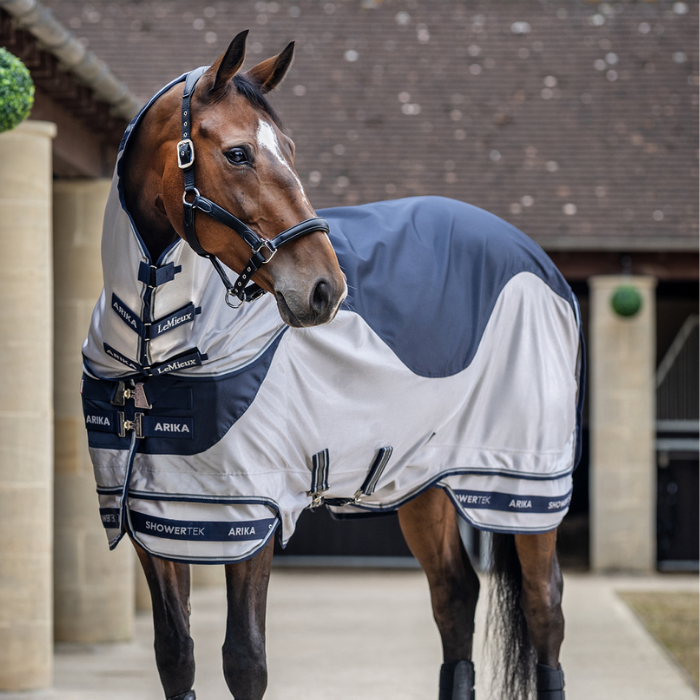 LeMieux Arika Shower-Tek Fly Rug in Navy