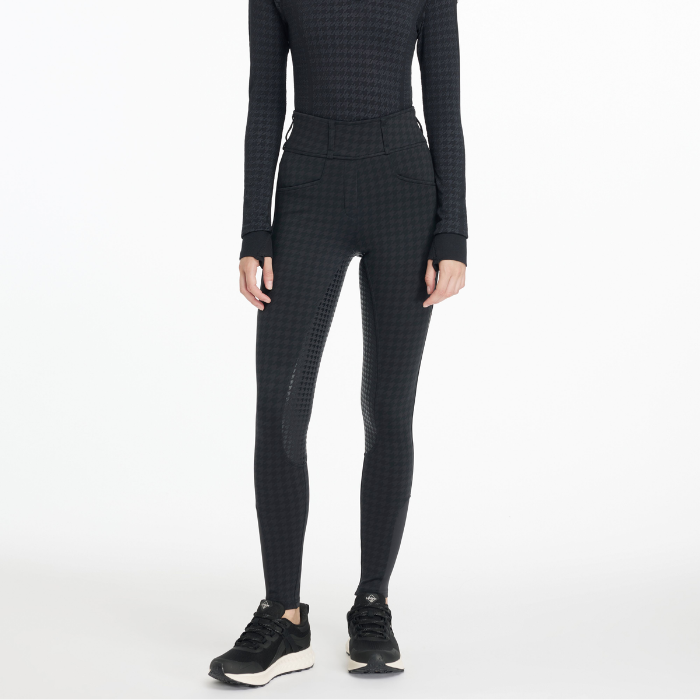LeMieux Aspen Houndstooth Gigi Bregging in Black