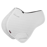 LeMieux Cotton Close Contact Half Square Saddle Pad in White